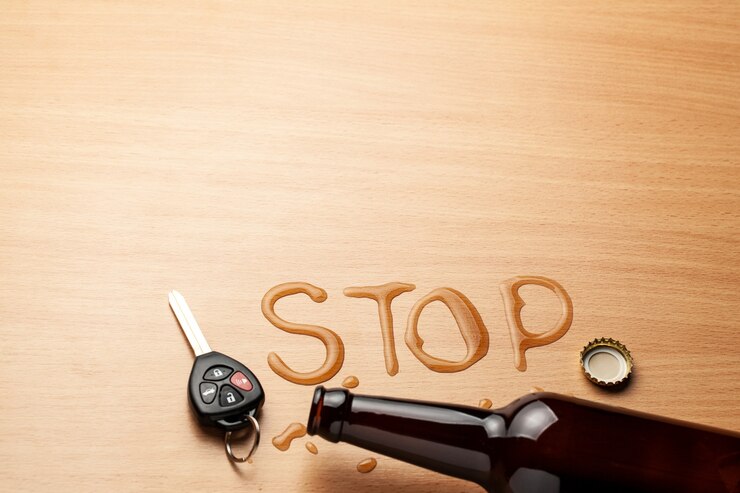 a deep dive into dui cases and how to avoid them, drunk driving beer bottle spilled beer shape word stop car keys
