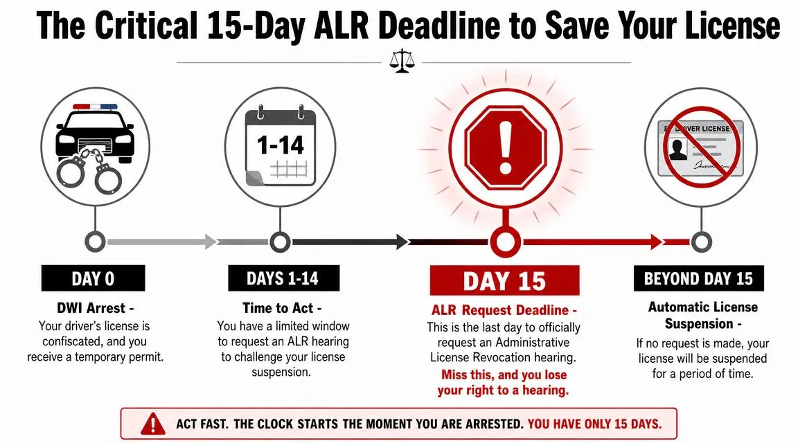 The Critical 15-Day ALR Deadline to Save Your License