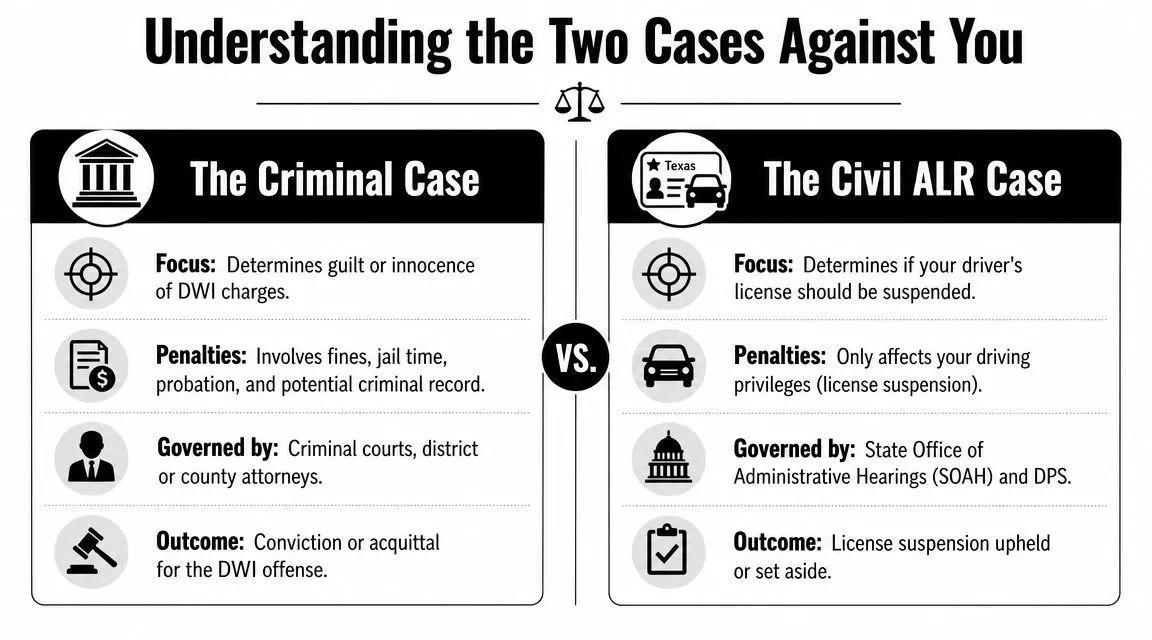 Understanding the Two Cases Against You