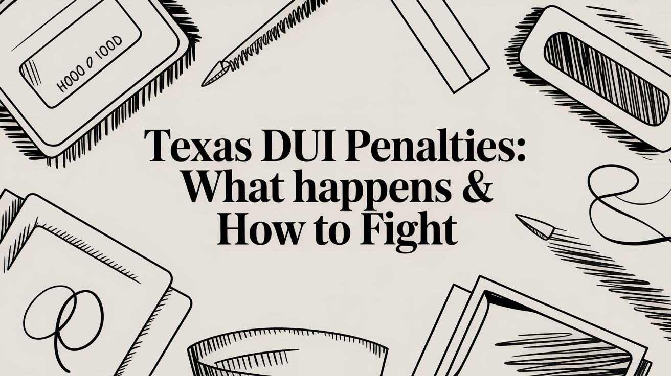 Texas DUI Penalties: Know Your Rights & Fight Back in 2025