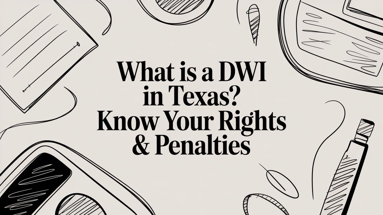 DWI in Texas: Your Rights, Penalties, and Legal Help in 2025