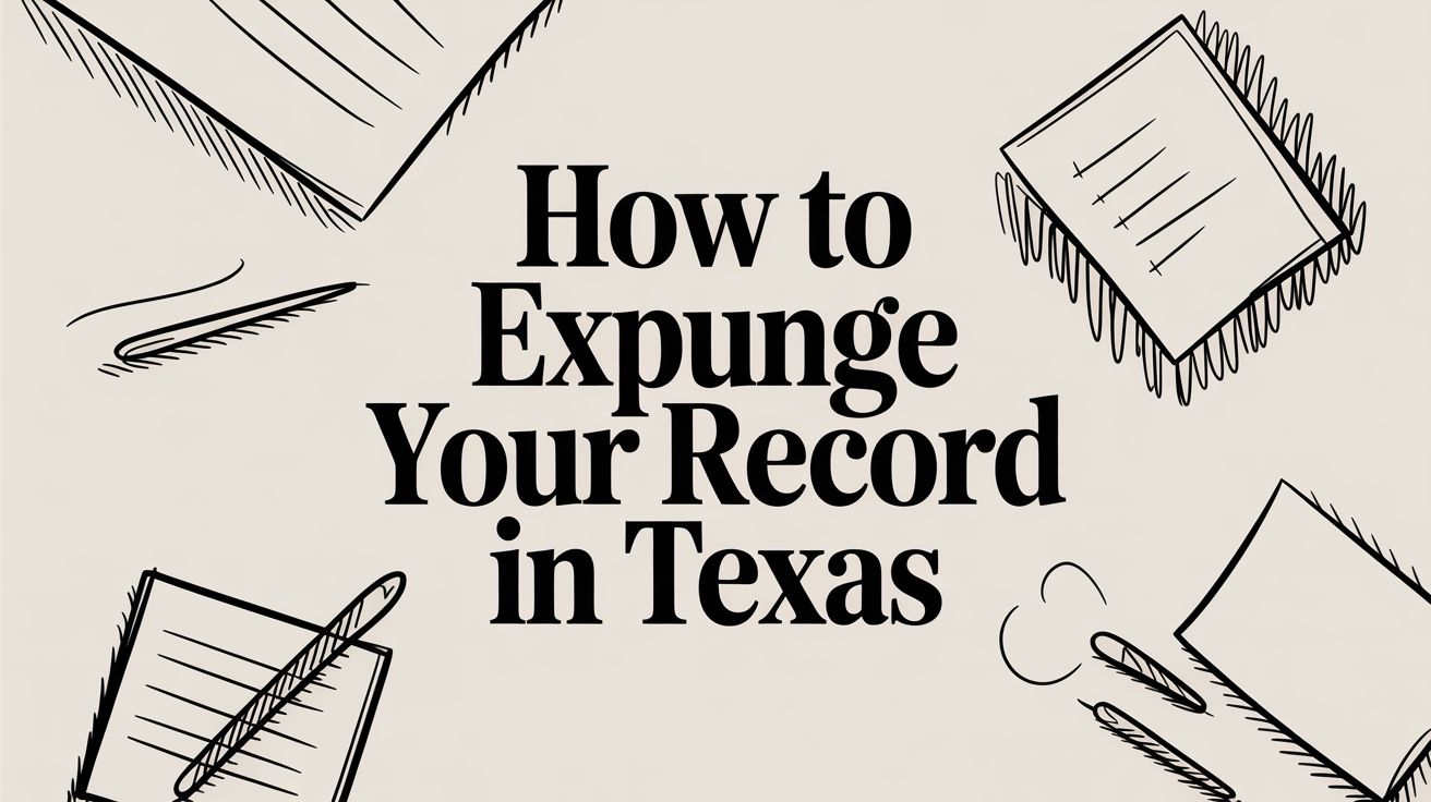 Texas Record Expungement Guide: Bryan Fagan Law in 2025