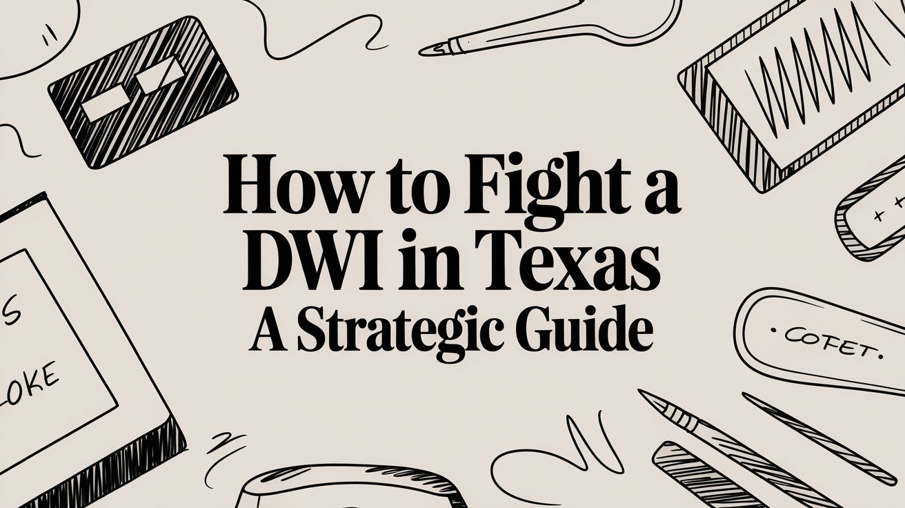 Fighting a DWI in Texas: Your Legal Guide (2025)