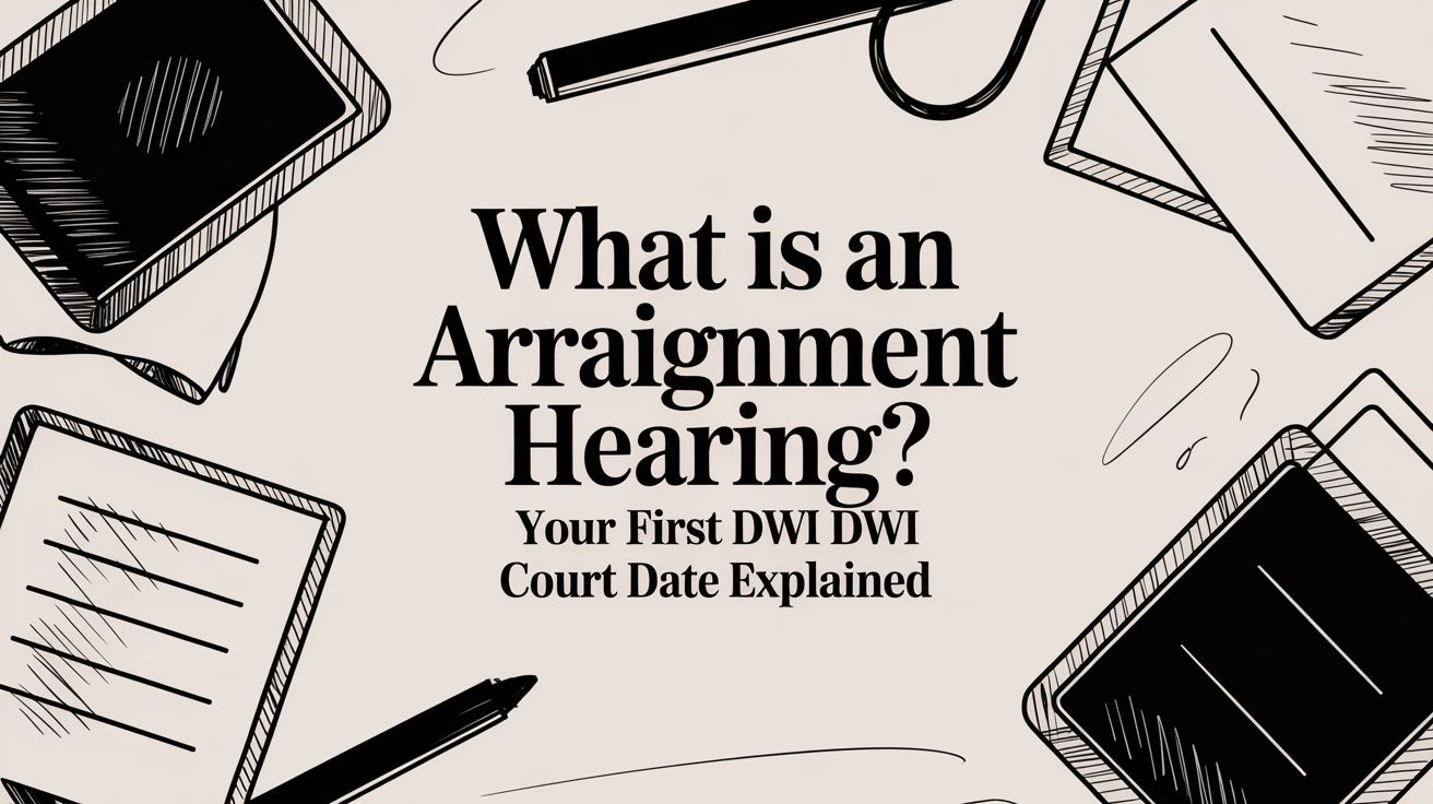 DWI Arraignment in Texas: Your First Court Date Explained
