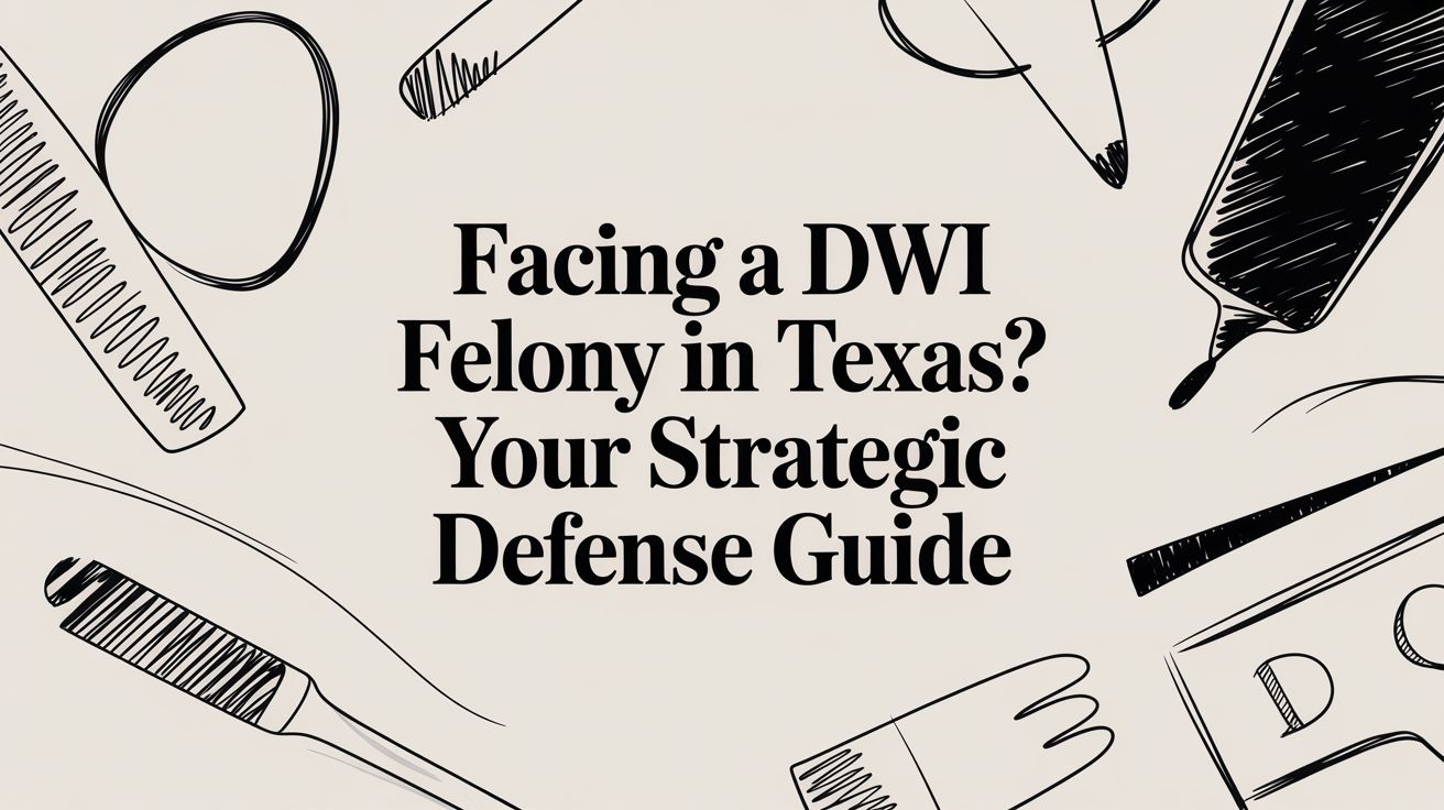 Facing a Felony DWI in Texas? Your Strategic Defense Guide