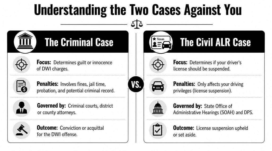 Understanding the Two Cases Against You